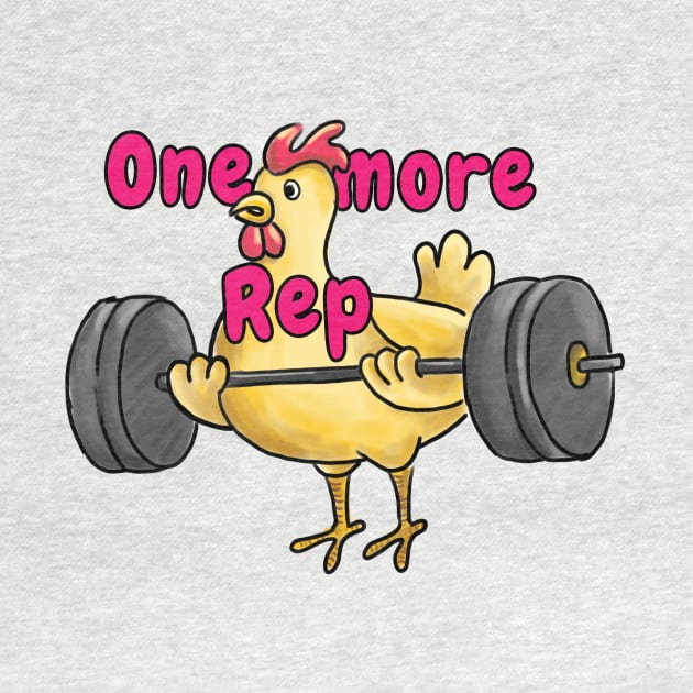 Gym chicken one more rep by BibekM